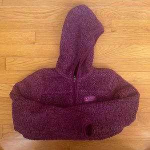 Girls EMS Zip Teddybear Sweatshirt